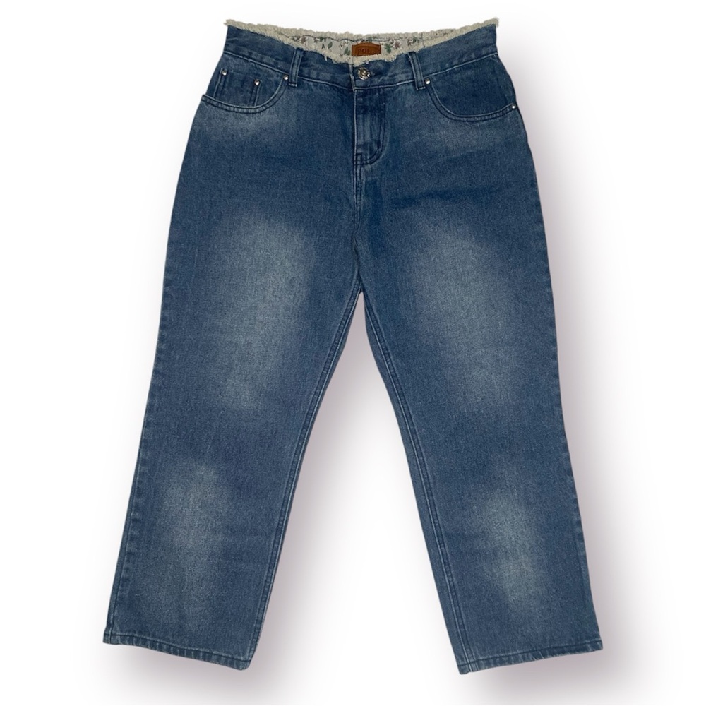 POL Frayed Distressed Jeans